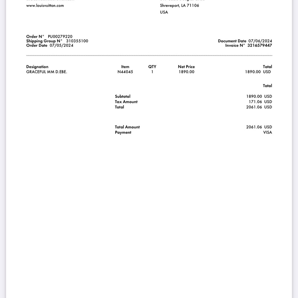 Louis Vuitton Graceful Handbag Damier MM (EXCELLENT CONDITION!!!!) - Picture 12 of 13